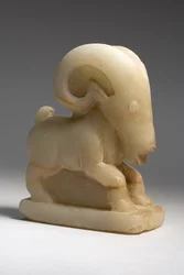 アイベックス、1世紀頃（アラバスター）